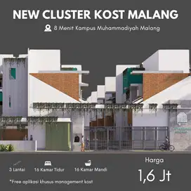 Cluster Kost Baru Malang Dekat Banyak Kampus dan Fasilitas Umum