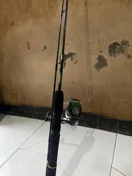 Fs joran fencwick sama reel shimano sienna 2500