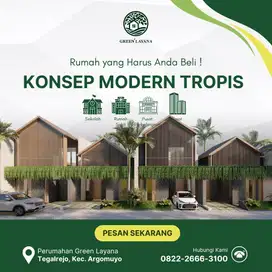 Happy Fresh Homey : Konsep Modern Tropis Lokasi Rumah di Kota Salatiga