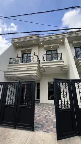 DI JUAL 2 Unit rumah baru, Perumahan Kejaksaan pondok bambu, Jaktim