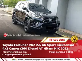 [ PAJAK PANJANG ] Toyota Fortuner VRZ 2.4 GR Sport Diesel AT 2022 2023