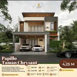 817 Rumah Baru Mewah 2 Lt Modern Kontemporer di Taman Chrysant, BSD