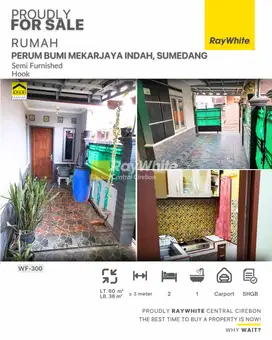 Jual Rumah Semi Furnished di Perumahan Bumi Mekarjaya Indah, Sumedang