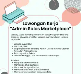 Admin Sales Marketplace