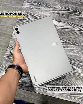 SAMSUNG TAB S9 FE PLUS 5G 12/256GB GRAY MULUS LIKE A NEW EX SEIN GARAN