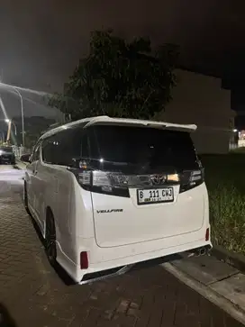 Dijual Vellvire Putih ZG 2017, Mulus, Lgsg Pakai, Mesin Aman, Asuransi