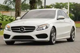 Pulen Gurih! Mercedes Benz C200 AMG 2017 white 320i x1 520i x3
