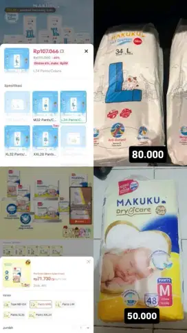 DIAPERS BAYI MAKUKU