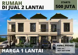 Rumah 2 lantai murah di malang, kavling 8