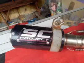 Knalpot Racing universal, copotan Honda beat, bersih jernih ngebass,,,