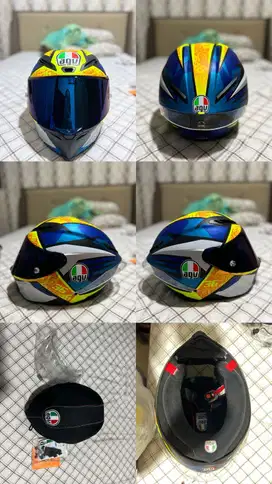 Helm AGV Corsa R Joan Mir Winter Test 2019