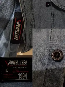 Kemeja Denim Wielless