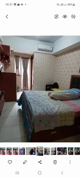 Apartemen green lake view ciputat disewakan bulanan