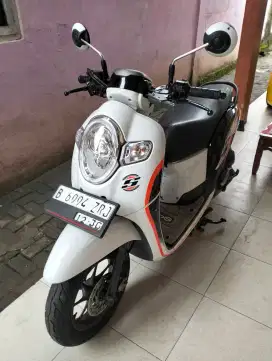 Honda Scoopy plat Depok