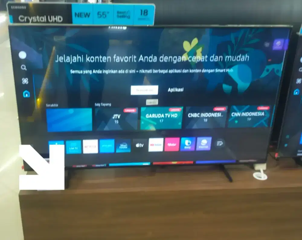 TV Samsung 55 Inch Crystal UHD DU7000