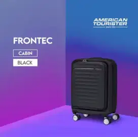American Tourister Koper Hardcase Frontec Cabin 19 Inch TSA OS - Black