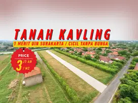 DEKAT AKSES TOL JOGJA DAN SEMARANG. TANAH STRATEGIS SHM
