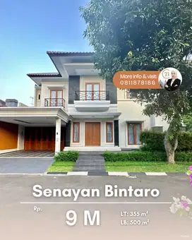 Rumah Classic Siap Huni Senayan Sektor 9 Bintaro Jaya
