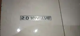 Emblem Mesin Ukir 2.0 16 Valve Corona Absolute