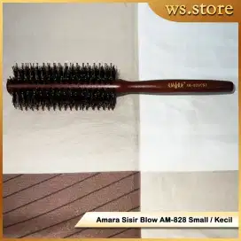 BARU! CUCI GUDANG 11PCS Sisir Blow Rambut Gagang Kayu Amara AM-828