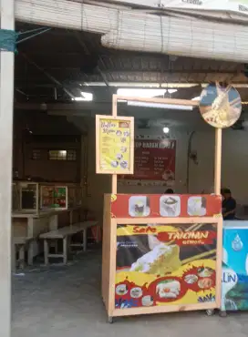 Jual booth minuman atau sate taichan