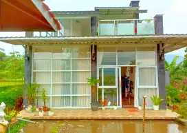 Jual Villa minimalis modern siaphuni Pinggir jalan desa