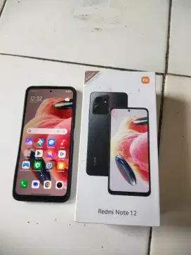 Xiaomi redmi note 12 fullset mulus like new