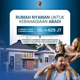 10 MENIT KOTA SOLO. RUMAH MODERN MINIMALIS AKSES STRATEGIS