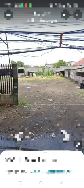 Disewakan lahan strategis pinggir jln. Raya Sudirman Kranji Bekasi