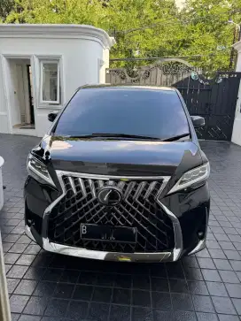 Mobil Lexus LM350 Hitam 2021