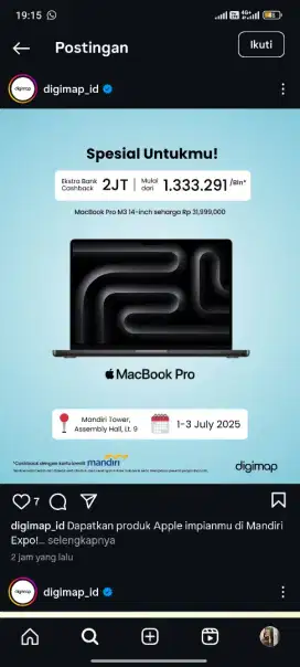 MACBOOK PRO M3 14 INCH