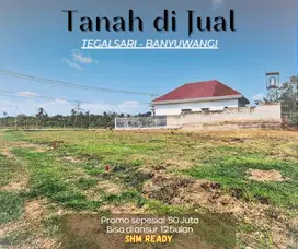 Dijual tanah di Tegalsari Banyuwangi kavling 3
