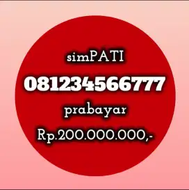 NOMOR CANTIK SIMPATI 66777