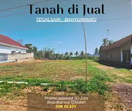 Jual tanah murah meriah cuma 50 juta di, Banyuwangi, kavling 4