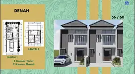 Rumah 2 Lantai Kayla Residence Strategis 5 Menit Pintu Tol
