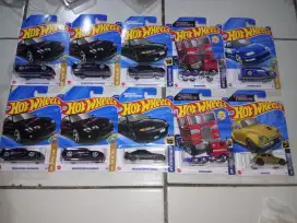 Hotwheels Hot Item 2025 Transformers Nissan Skyline R33 Honda Civic Ef