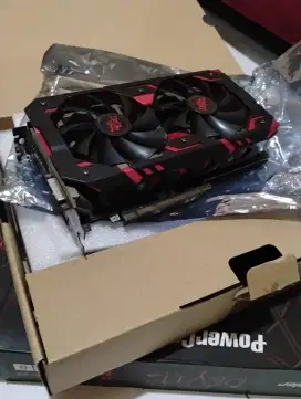 Vga rx580 powercolor minusan rusak