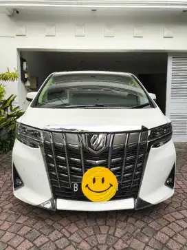 Alphard G putih 2023 tangan pertama  dari baru