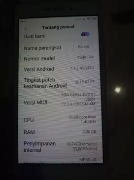 Xiaomi 4x 2/32 minus