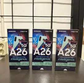 Terbaru Handphone Samsung A26 5G 8/128gb kamera AI