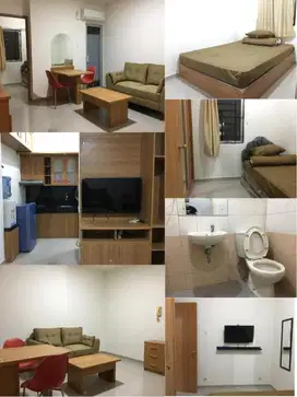 Sewa Harian Mingguan Bulanan Apartemen Gading Mediterania 2 kamar