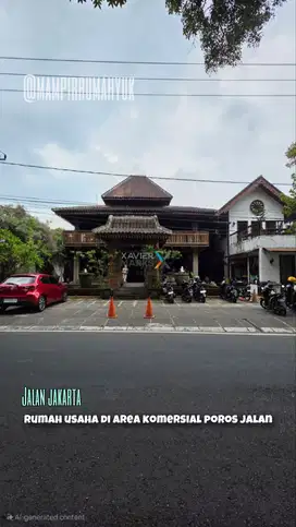 Bangunan komersial lokasi premium di jalan Jakarta Klojen Malang