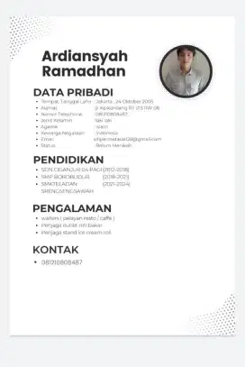 sedang mencari lowongan pekerjaan