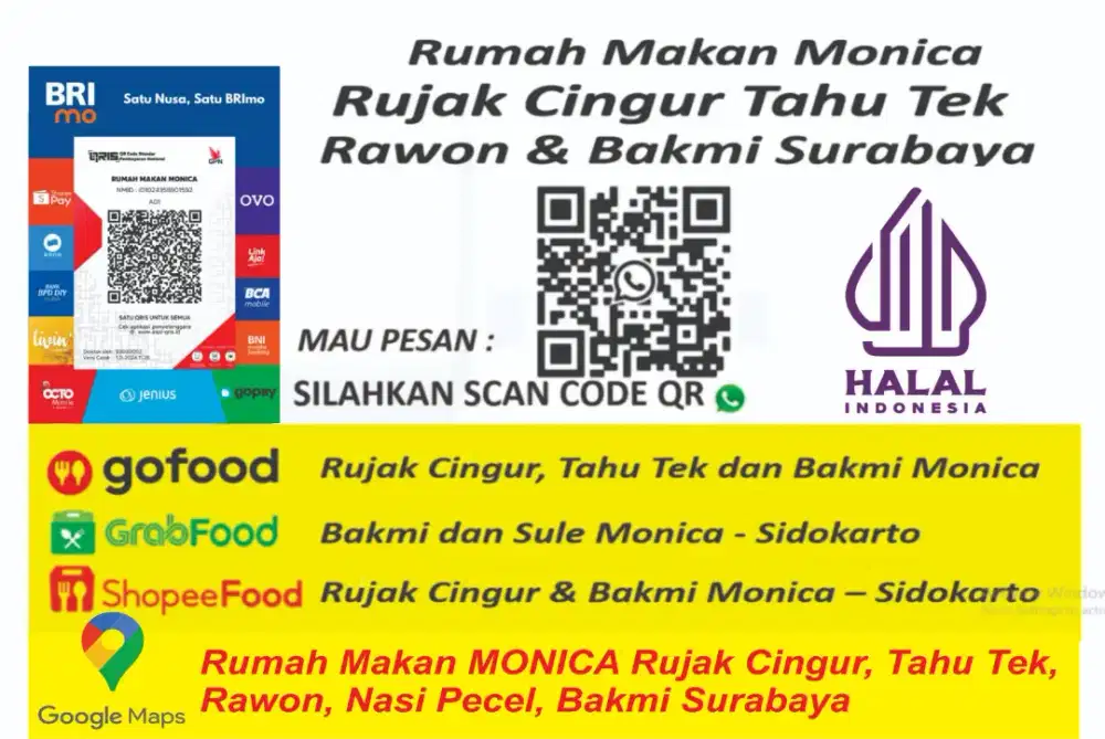 Di Butuhkan Segera Karyawati Rumah Makan. Berpengalaman +-3 Tahun