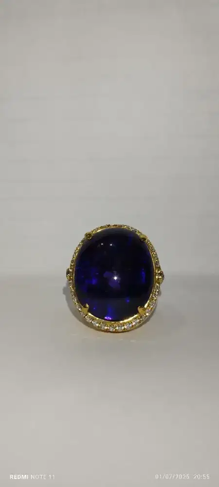 Cincin kecubung atau amethyst