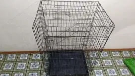 Kandang hewan kelinci burung kucing anjing besi kokoh mulus 60x40x90
