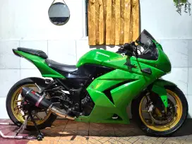 ninja 250 tahun 2008 plat E/TT boleh gan cash lebih bagus