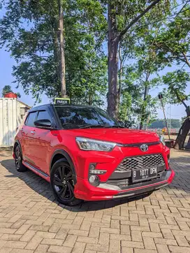 (TDP 8JT) Toyota Raize GR G-R Turbo 1.0 Non TSS 2021 Merah KM LOW