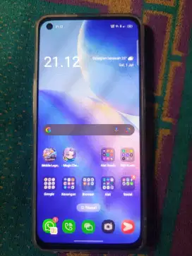Oppo Reno 5 8/128 masih bagus hp normal lcd masih ORI