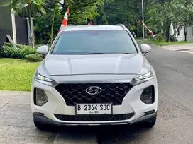 DP 5JT HYUNDAI GRAND SANTA FE 2.4 GLS AT 2018 PUTIH